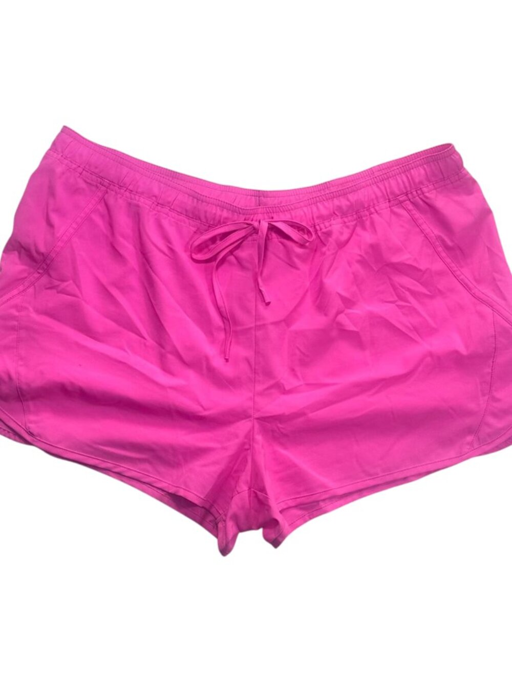 3/$25 - La Vie en Rose Aqua Neon Pink Shorts ~ XL - Picture 2 of 4